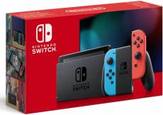 Nedgame Nintendo Switch (2019 upgrade) - Red/Blue aanbieding