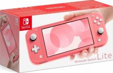 Nedgame Nintendo Switch Lite (Coral) aanbieding