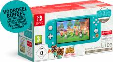 Nintendo Switch Lite (Turquoise) Animal Crossing New Horizons Timmy&Tommy Aloha Edition + 12 Maanden Switch Online voor de Nintendo Switch kopen op nedgame.nl