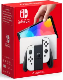 Nedgame Nintendo Switch OLED-model - White aanbieding