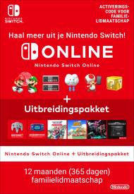 Nintendo Switch Online + Expansion Pack (365 Days Family Membership) voor de Nintendo Switch kopen op nedgame.nl