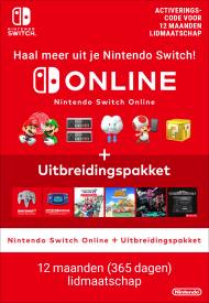Nintendo Switch Online + Expansion Pack (365 Days Individual Membership) voor de Nintendo Switch kopen op nedgame.nl