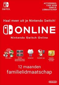 Nintendo Switch Online Familielidmaatschap 12 Maanden voor de Nintendo Switch kopen op nedgame.nl