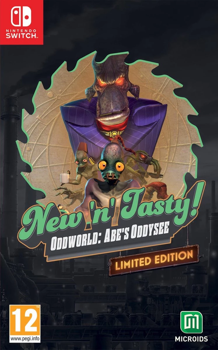 Oddworld New 'n Tasty Limited Edition voor de Nintendo Switch kopen op nedgame.nl