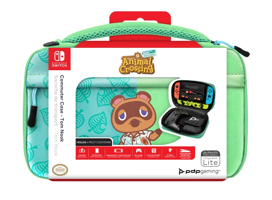 PDP Commuter Case - Animal Crossing: Tom Nook voor de Nintendo Switch kopen op nedgame.nl