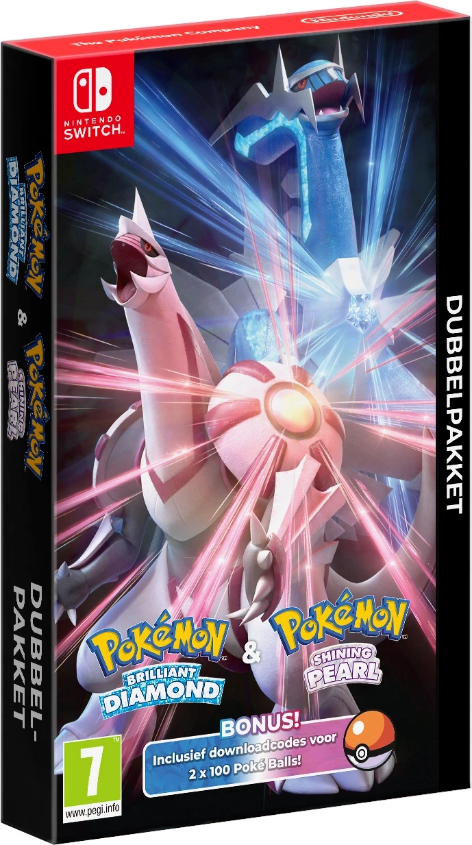 Pokemon Brilliant Diamond + Shining Pearl voor de Nintendo Switch kopen op nedgame.nl