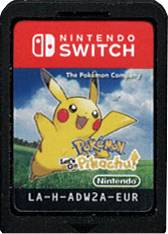 Pokémon Let's Go Pikachu! (losse cassette) voor de Nintendo Switch kopen op nedgame.nl