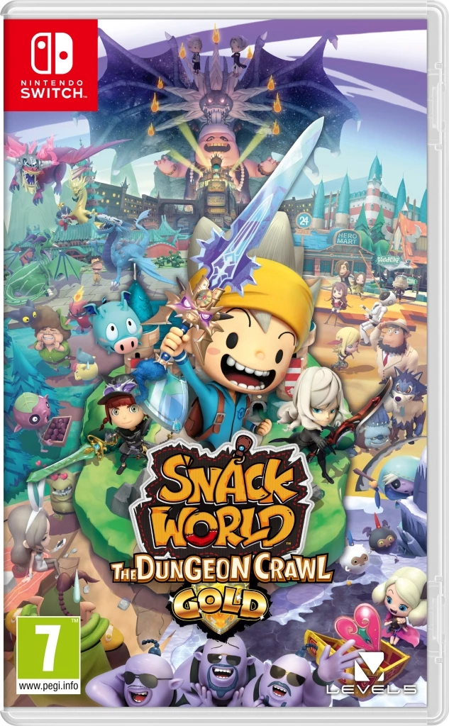 Snack World The Dungeon Crawl Gold voor de Nintendo Switch kopen op nedgame.nl