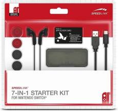 Speedlink 7-In-1 Starter Kit (Zwart) voor de Nintendo Switch kopen op nedgame.nl
