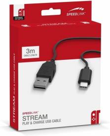 Speedlink STREAM USB Play & Charge Kabel voor de Nintendo Switch kopen op nedgame.nl