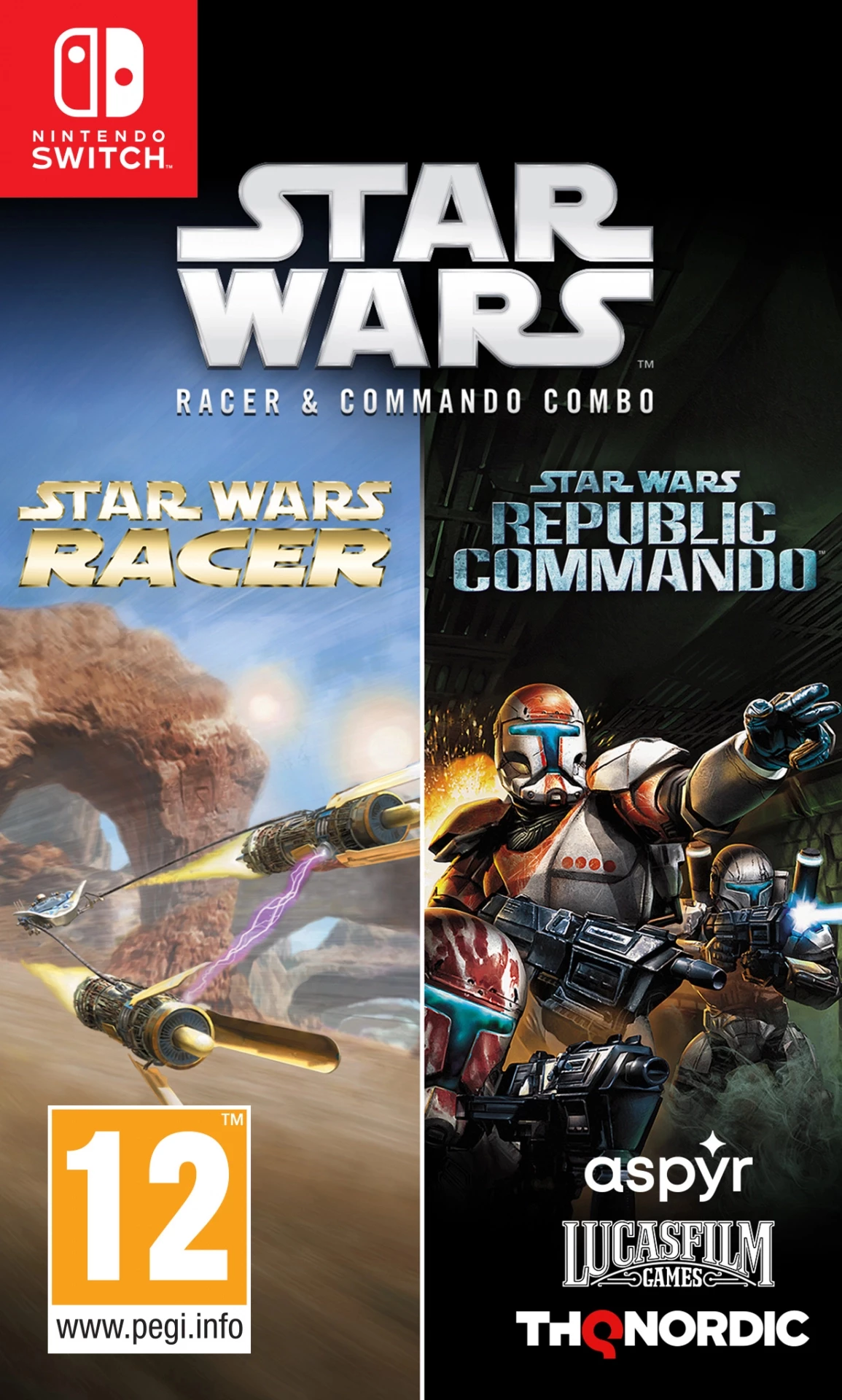 Star Wars Episode 1 Racer & Republic Commando Collection voor de Nintendo Switch kopen op nedgame.nl
