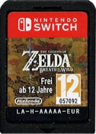 The Legend of Zelda Breath of the Wild (losse cassette) voor de Nintendo Switch kopen op nedgame.nl