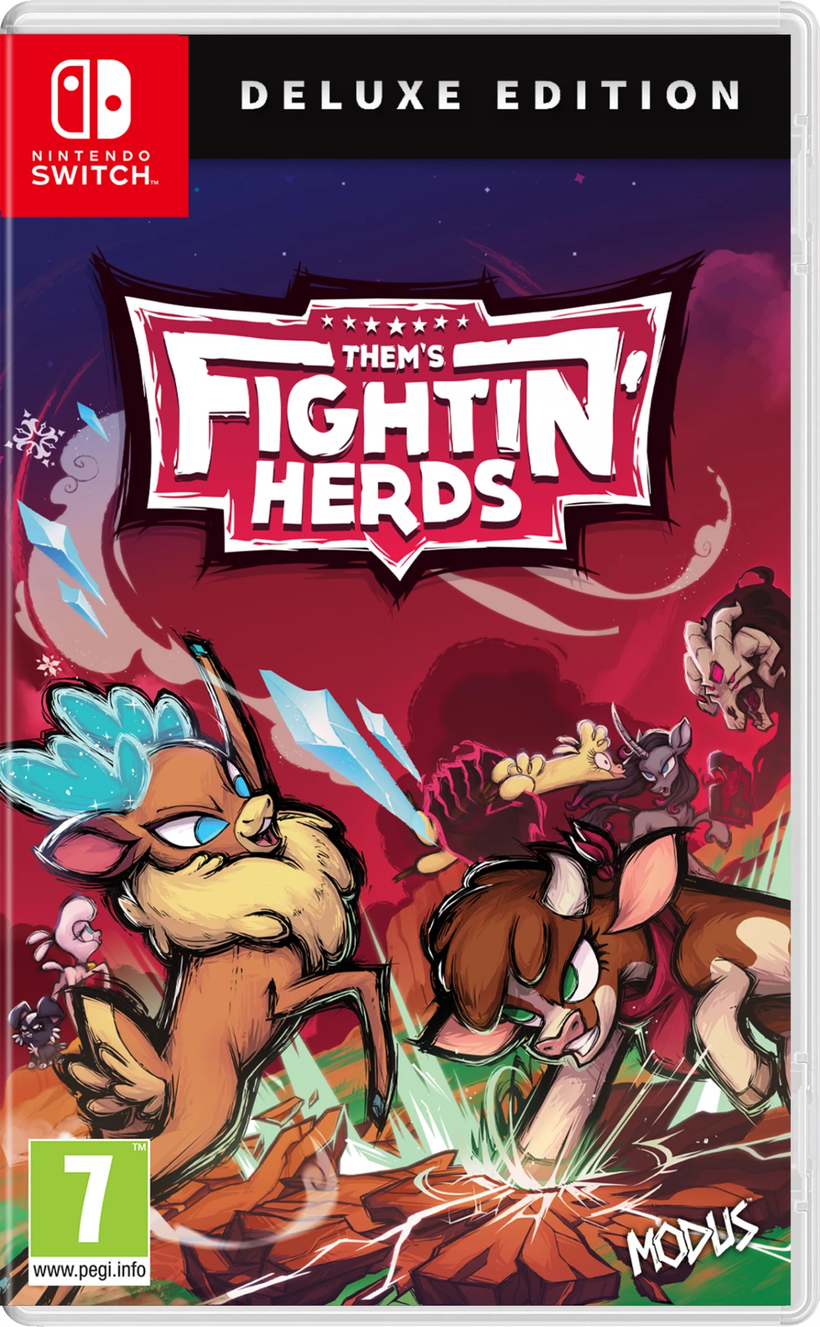 Them's Fightin' Herds voor de Nintendo Switch preorder plaatsen op nedgame.nl
