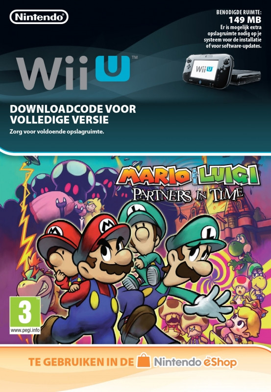 Nedgame gameshop Mario Luigi Partners in Time Virtual Console