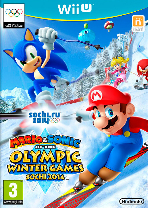 Mario & sonic at shop the olympic winter games wii