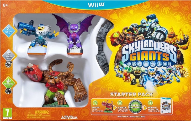 Skylanders Giants Starter Pack voor de Nintendo Wii U kopen op nedgame.nl