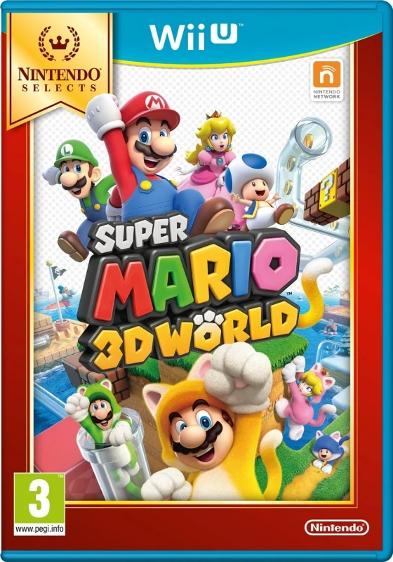 Super Mario 3D World (Nintendo Selects) (verpakking Frans, game Engels) voor de Nintendo Wii U kopen op nedgame.nl