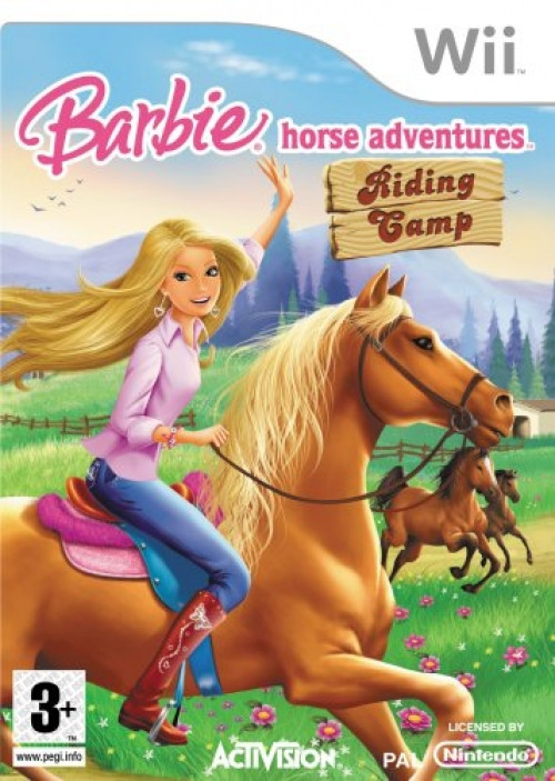 Maaltijd Broers en zussen Strak Nedgame gameshop: Barbie Paardenavontuur Het Paardrijkamp (Nintendo Wii)  kopen
