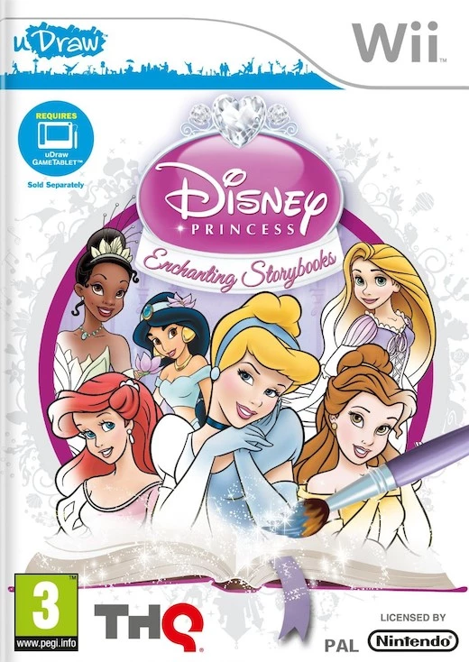 Disney Princess Betoverende Verhalen (uDraw) voor de Nintendo Wii kopen op nedgame.nl