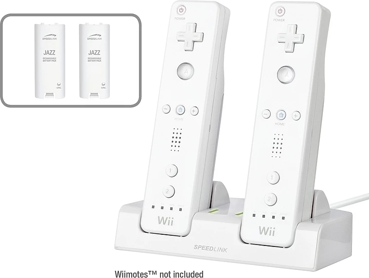 JAZZ USB Charger (Wit) voor de Nintendo Wii kopen op nedgame.nl