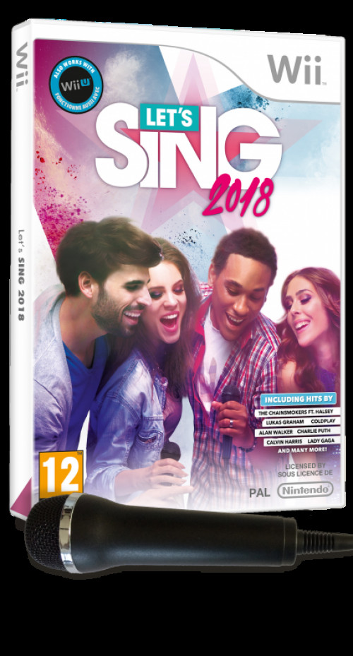 Schaken Legende kortademigheid Nedgame gameshop: Let's Sing 2018 + 1 Microfoon (Nintendo Wii) kopen