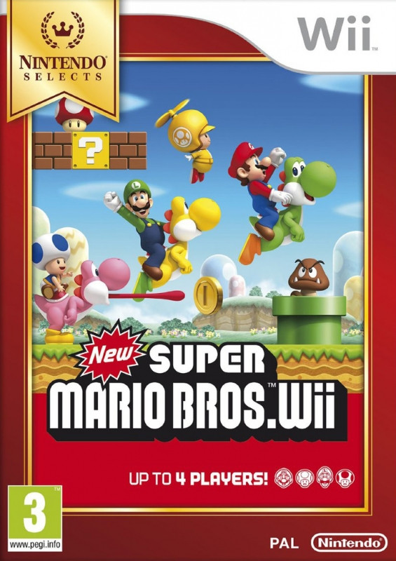 Nedgame gameshop: New Super Mario Bros Wii (Nintendo Selects) (Nintendo