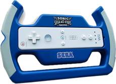 Sonic & Sega All-Stars Racing Steering Wheel grip voor de Nintendo Wii kopen op nedgame.nl