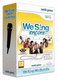 We Sing Encore with 1 Microphone (Bundel) voor de Nintendo Wii kopen op nedgame.nl