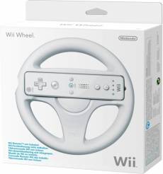 Wii Wheel (White) voor de Nintendo Wii kopen op nedgame.nl