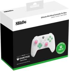 8BitDo Ultimate Mini Wired Controller - Translucent White voor de PC Gaming kopen op nedgame.nl