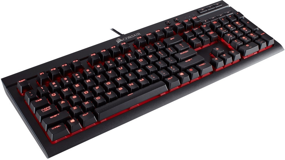 evenwichtig Wind Schijnen Nedgame gameshop: Corsair Gaming K68 Mechanical Gaming Keyboard Backlit Red  LED Cherry MX Red (US Layout) (PC Gaming) kopen