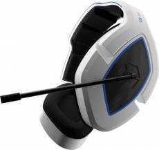 Gioteck TX50 Premium Wired Stereo Gaming Headset - White / Blue voor de PC Gaming kopen op nedgame.nl