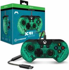 Hyperkin X91 Xbox Controller (Transparent Green) voor de PC Gaming kopen op nedgame.nl