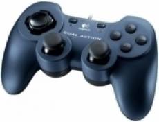 Logitech Dual Action Gamepad (Blauw) voor de PC Gaming kopen op nedgame.nl