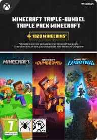 Minecraft Triple Bundle - Win10 - Game voor de PC Gaming kopen op nedgame.nl