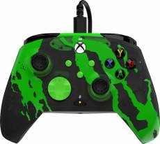 PDP Gaming Rematch Wired Controller - Jolt Green Glow in the Dark voor de PC Gaming kopen op nedgame.nl