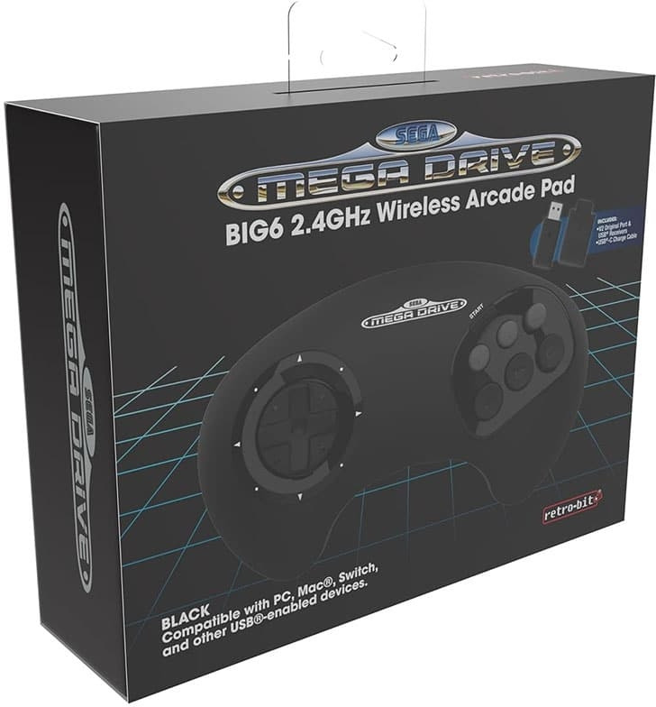 Retro bit sales mega drive controller