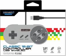 SNES Wired USB Controller (Retro-bit) voor de PC Gaming kopen op nedgame.nl