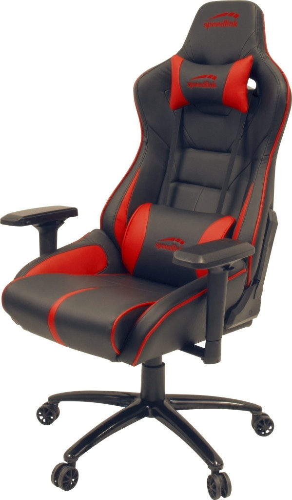 Nedgame gameshop: Speedlink ARIAC Gaming Chair Premium - Zwart / Rood (PC Gaming) -