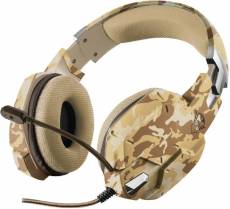 Trust GXT322D Carus Gaming Headset (Desert Camouflage) voor de PC Gaming kopen op nedgame.nl
