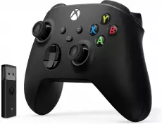 Xbox Wireless Controller - Carbon Black + Wireless Adapter for Windows voor de PC Gaming kopen op nedgame.nl