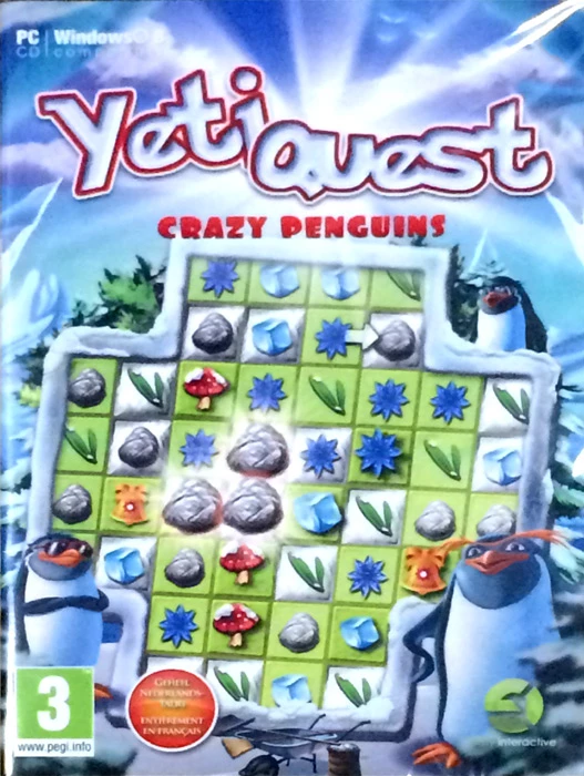 Yeti Quest Crazy Penguins voor de PC Gaming kopen op nedgame.nl