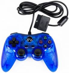 Analog Controller (TTX Tech) (Clear Blue) voor de PlayStation 1 kopen op nedgame.nl