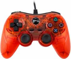 Analog Controller (TTX Tech) (Clear Red) voor de PlayStation 1 kopen op nedgame.nl
