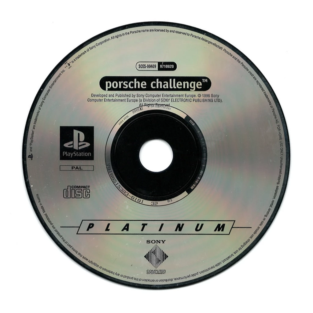 Porsche Challenge (platinum) (losse disc) voor de PlayStation 1 kopen op nedgame.nl