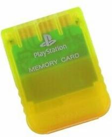 Sony Psone Memory Card (Lime Green) voor de PlayStation 1 kopen op nedgame.nl