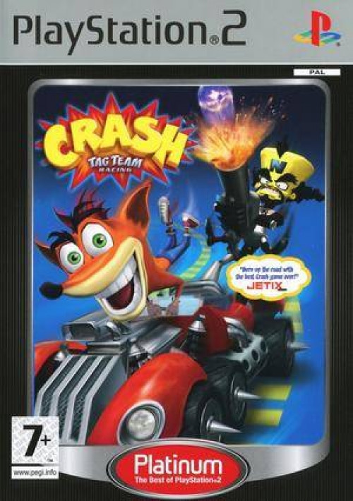 Permanent span Helder op Nedgame gameshop: Crash Tag Team Racing (platinum) (PlayStation 2) kopen