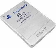Sony PS2 Memory Card (Silver) voor de PlayStation 2 kopen op nedgame.nl