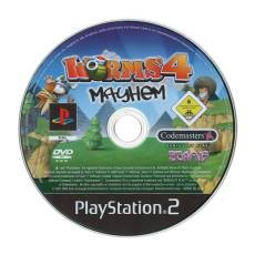 Worms 4 Mayhem (losse disc) voor de PlayStation 2 kopen op nedgame.nl