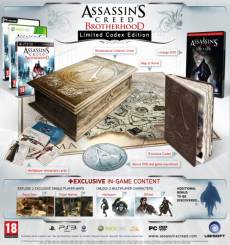 Assassin's Creed Brotherhood Codex Edition voor de PlayStation 3 kopen op nedgame.nl